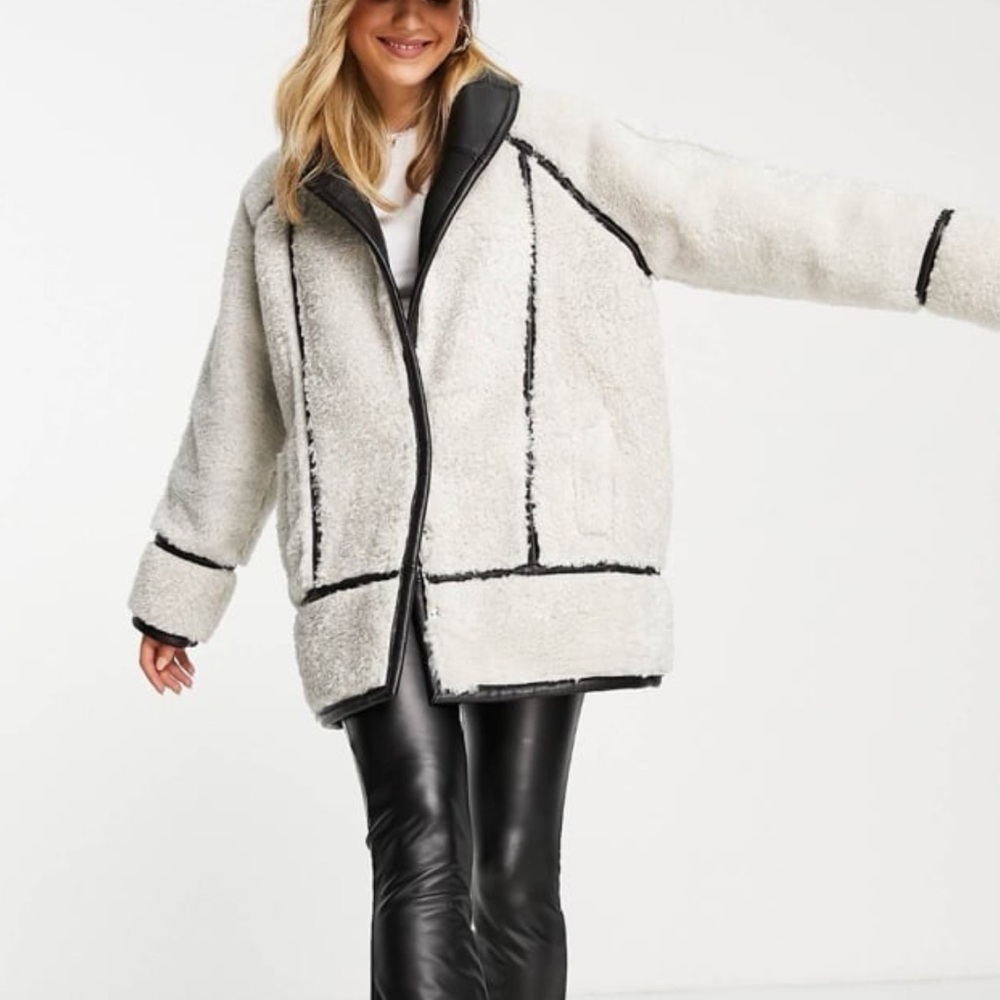 ASOS Sherpa Jacket - Picture 3 of 8